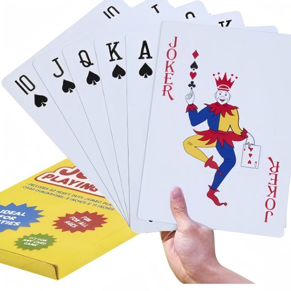 WellCards Custom Jumbo Playing Cards OEM ODM Manufacturer in China