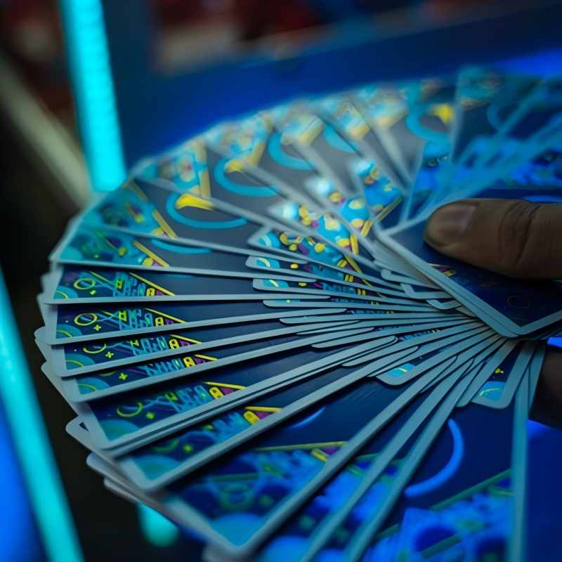 Wellcards custom glow-in-the-dark playing cards OEM ODM Manufacturer in China