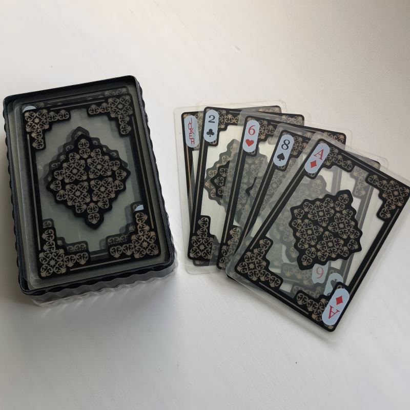 Wellcards custom transparent playing cards​ OEM ODM Manufacturer in China