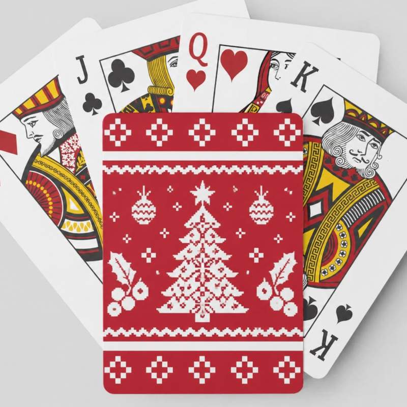 WellCards Custom Christmas Playing Cards OEM ODM Manufacturer in China