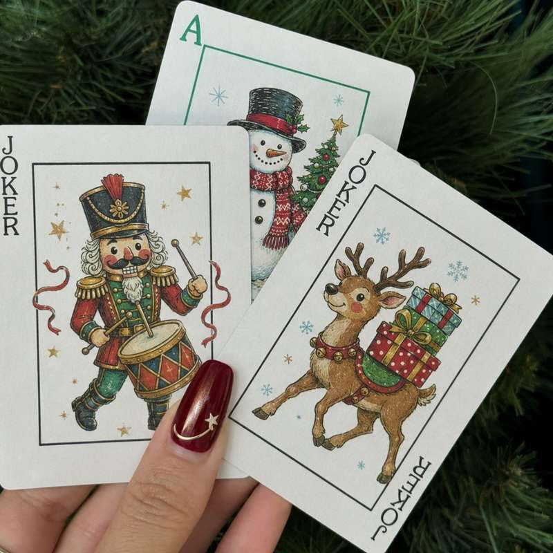 WellCards Custom Christmas Playing Cards OEM ODM Manufacturer in China