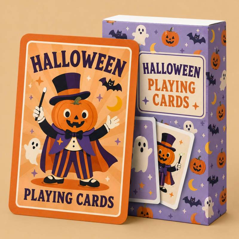 WellCards Custom Halloween Playing Cards OEM ODM Manufacturer in China