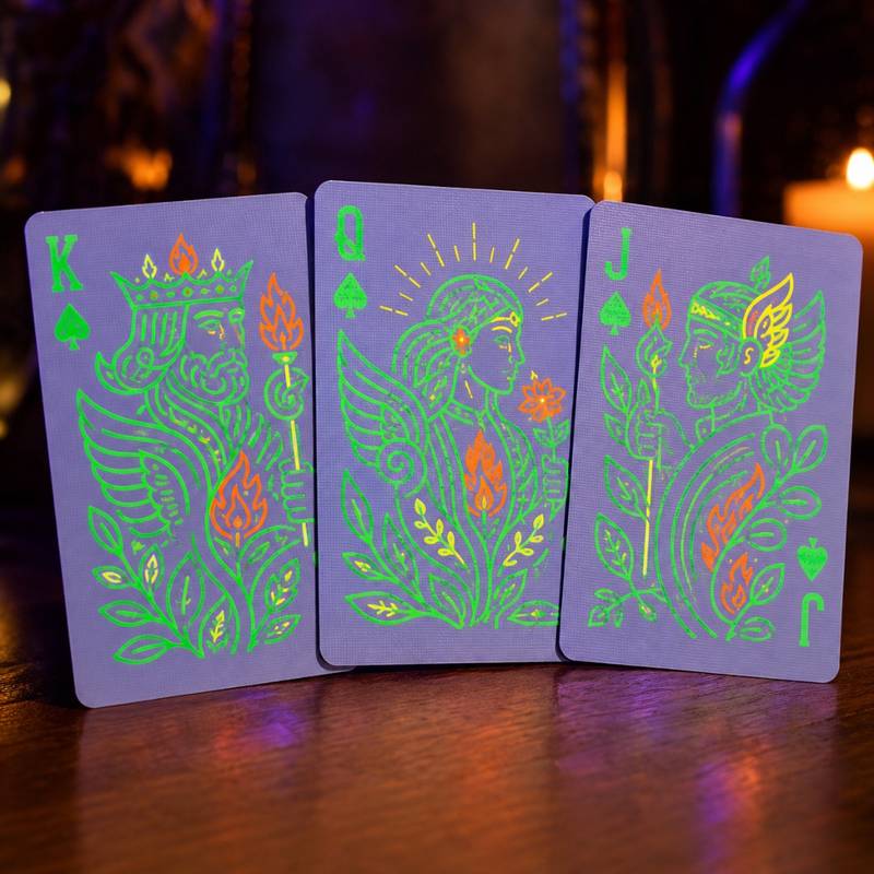 WellCards Custom UV Reactive Playing Cards OEM ODM Manufacturer in China