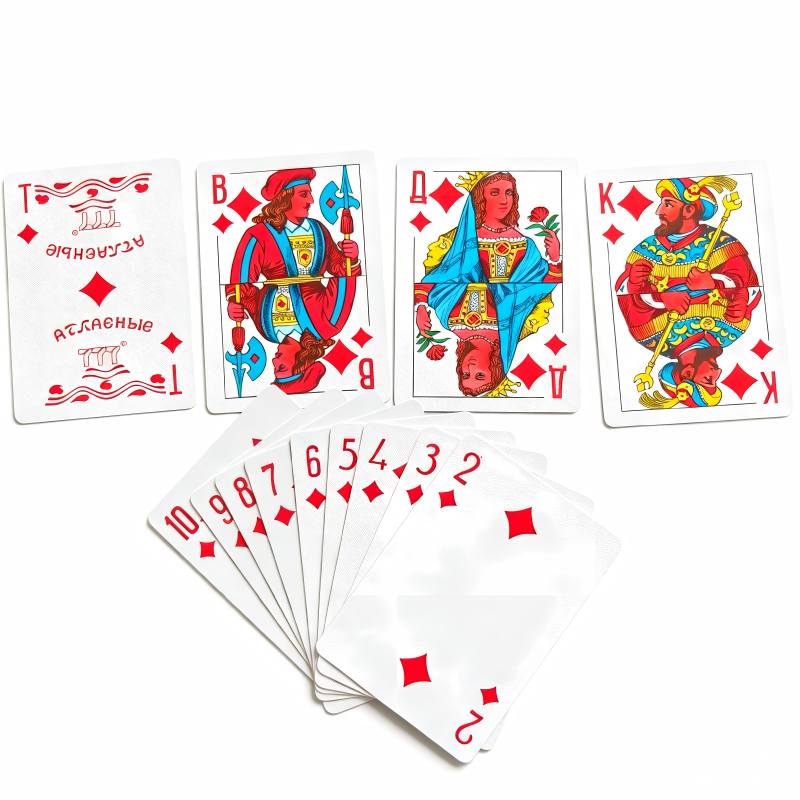 WellCards custom Russian playing cards 12