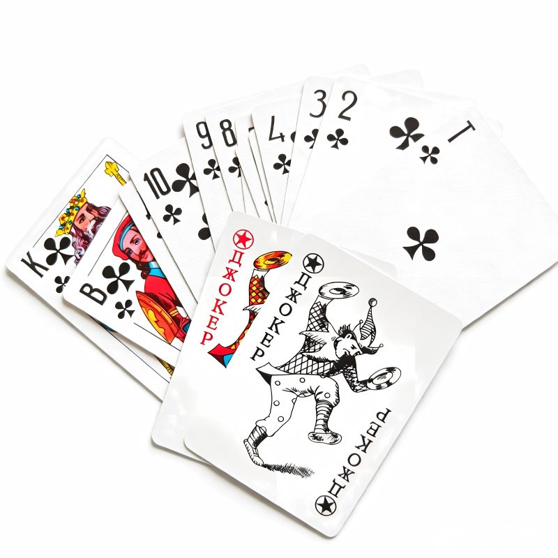 WellCards custom Russian playing cards 13