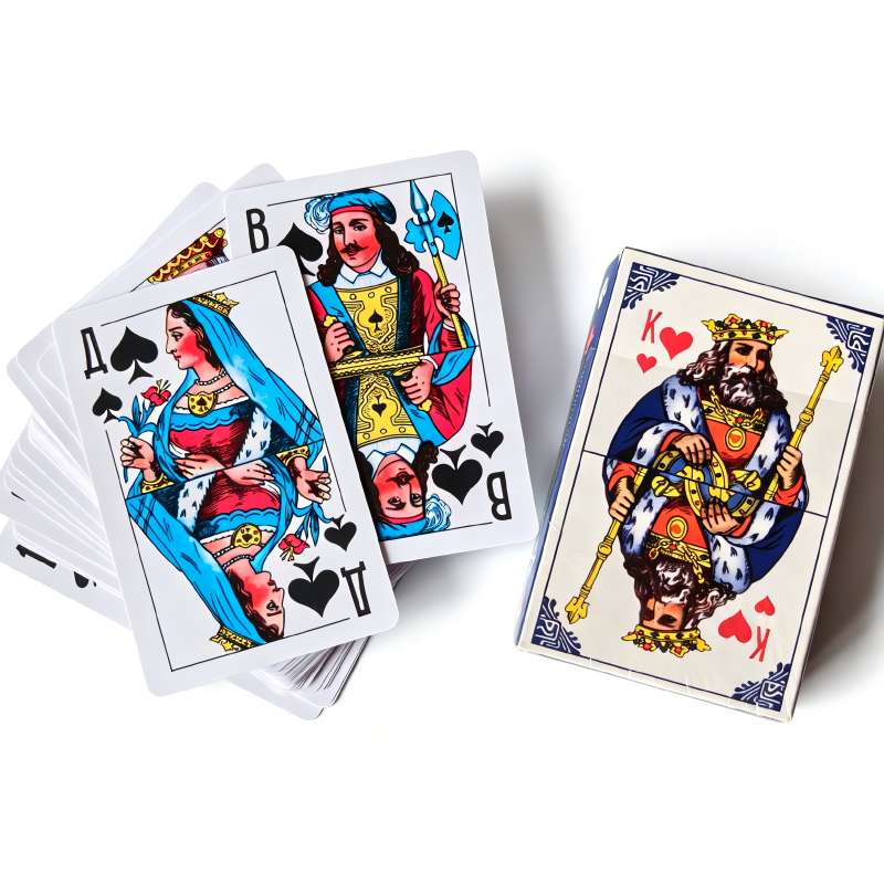 WellCards custom Russian playing cards 7
